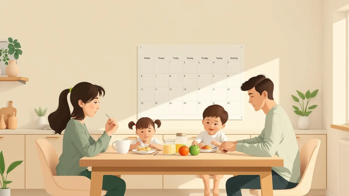 Daily Planner for Busy Households: Plan the Day Together