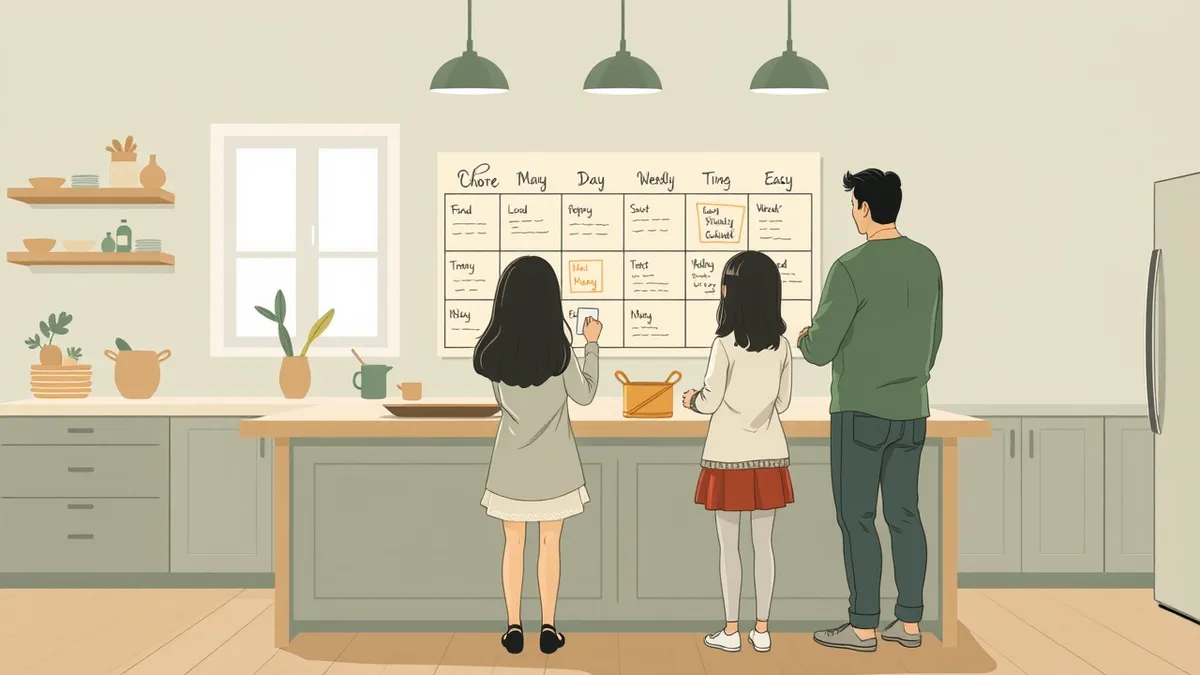How to Manage and Divide Household Chores Fairly as a Family