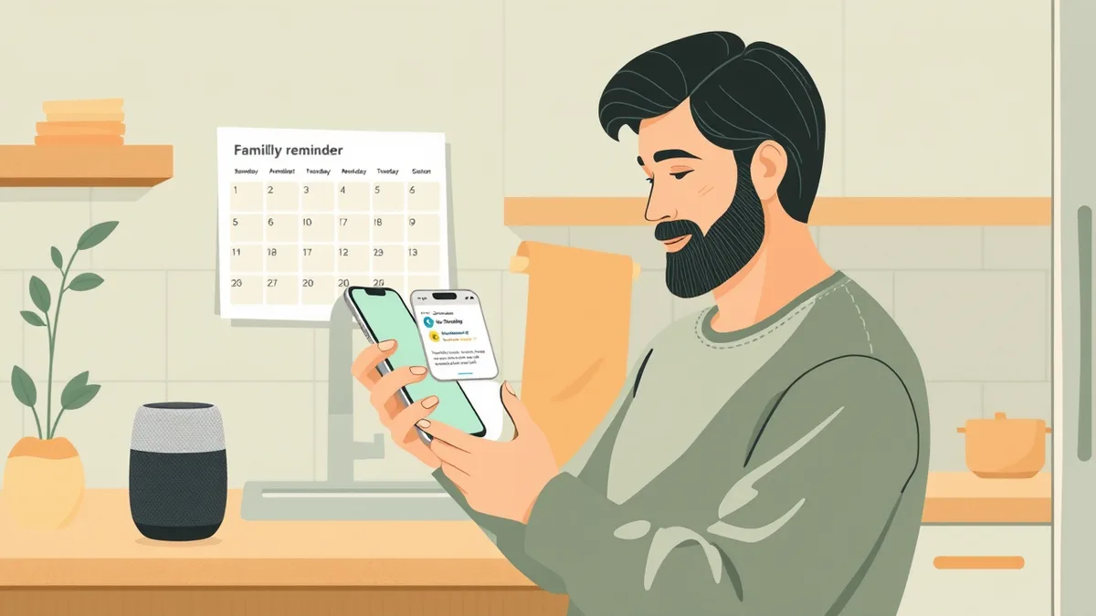 How to Set a Reminder: iPhone, Alexa and Shared Apps