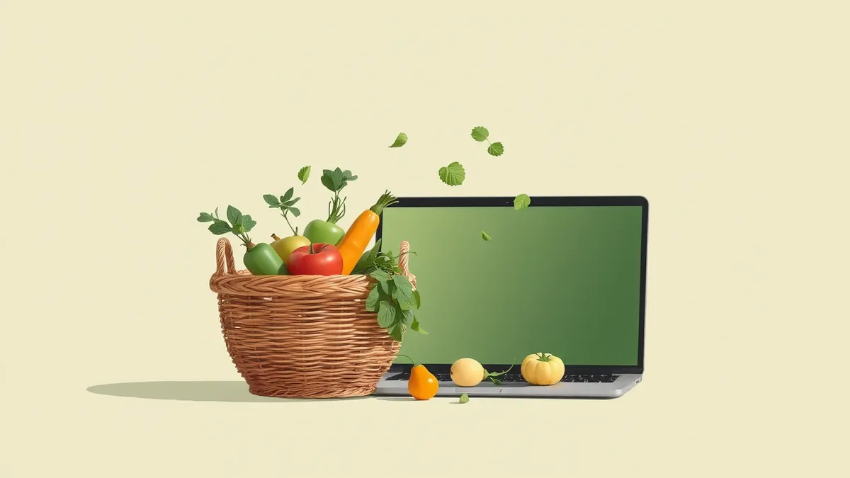 Ingredients from a recipe page flowing into the shared shopping list